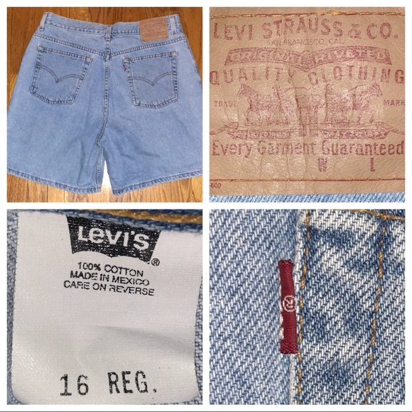 high waisted shorts size 16